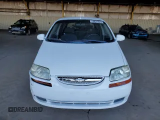 2008 Chevrolet Aveo LS with VIN KL1TD66638B019522, listed as a Copart auction lot 78677024 with 141,202 mi miles and Salvage Title. Bid and sale history available at DreamBid. Image 5.