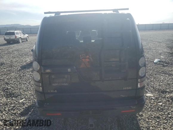 2015 Land Rover LR4 HSE with VIN SALAG2V68FA763677, listed as a Copart auction lot 53087165 with 95,488 mi miles and Salvage title. Bid and sale history available at DreamBid. Image 6.