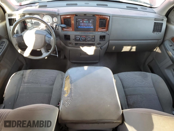 2006 Dodge 1500 SLT with VIN 1D7HA18N86S591896, listed as a Copart auction lot 52446815 with 238,515 mi miles and Salvage Title. Bid and sale history available at carsss.com. Image 8.