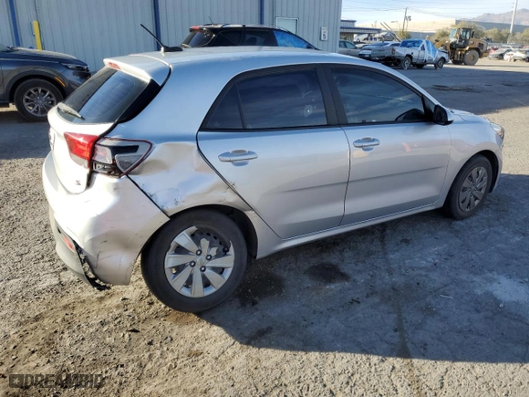 2020 Kia Rio 5-Door S with VIN 3KPA25ADXLE309161, listed as a Copart auction lot 86760204 with 72,051 mi miles and Salvage Title. Bid and sale history available at carsss.com. Image 3.