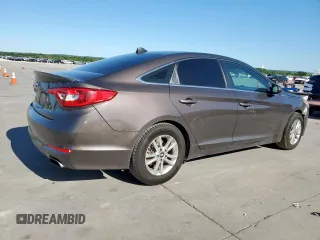 2017 Hyundai Sonata 2.4L with VIN 5NPE24AF2HH596141, listed as a Copart auction lot 54185105 with 113,180 mi miles and Salvage Title. Bid and sale history available at DreamBid. Image 3.