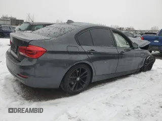2016 BMW 3 Series 320i xDrive with VIN WBA8E5G50GNU20810, listed as a Copart auction lot 87588945 with 0 mi miles and Salvage Title. Bid and sale history available at carsss.com. Image 3.