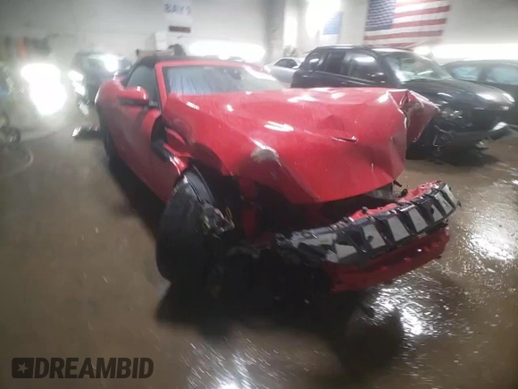 2022 Jaguar F-Type with VIN SAJD55FE3NCK77770, listed as a Copart auction lot 84887134 with Not Provided miles and Salvage Title. Bid and sale history available at DreamBid. Image 14.