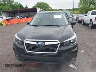2021 Subaru Forester Premium with VIN JF2SKAJC7MH565601, listed as a IAAI auction lot 42202360 with 85,792 mi miles and . Bid and sale history available at DreamBid. Image 12.