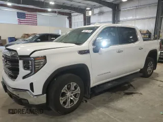 2024 GMC Sierra 1500 SLT with VIN 3GTUUDEDXRG340127, listed as a Copart auction lot 54611815 with 9,269 mi miles and Salvage title. Bid and sale history available at DreamBid. Image 1.