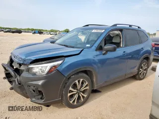 2019 Subaru Forester with VIN JF2SKACC9KH427813, listed as a Copart auction lot 57852095 with 38,535 mi miles and Salvage title. Bid and sale history available at DreamBid. Image 1.