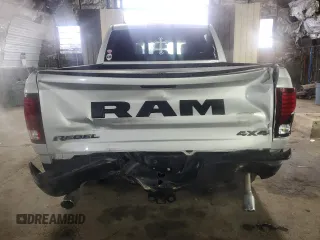 2018 Ram 1500 Rebel with VIN 1C6RR7YT0JS205481, listed as a Copart auction lot 85104534 with 77,300 mi miles and Salvage Title. Bid and sale history available at carsss.com. Image 6.