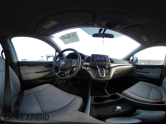 2018 Honda Odyssey LX with VIN 5FNRL6H27JB095795, listed as a IAAI auction lot 41780386 with 99,318 mi miles. Bid and sale history available at carsss.com. Image 18.