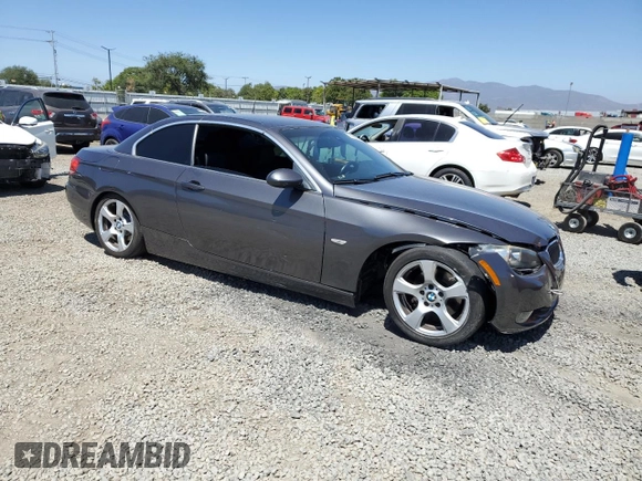 2008 BMW 3 Series 328i with VIN WBAWR335X8P153171, listed as a Copart auction lot 61267515 with 143,095 mi miles and Salvage title. Bid and sale history available at DreamBid. Image 4.