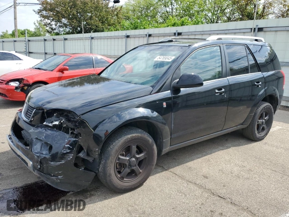 2006 Saturn VUE z VIN 5GZCZ53446S900698, wystawiony jako Copart lot #54769045 z przebiegiem 180 732 mil mil oraz Szkody całkowita. Historia ofert i sprzedaży dostępna na DreamBid. Obrazek 1.