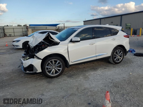 2020 Acura RDX Technology with VIN 5J8TC1H51LL001625, listed as a Copart auction lot 46814485 with 73,975 mi miles and Non Repairable. Bid and sale history available at DreamBid. Image 1.