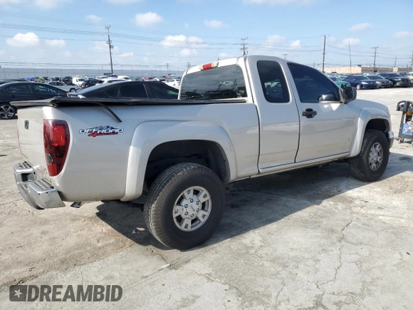 2008 GMC Canyon SLE1 with VIN 1GTDT39E788212660, listed as a Copart auction lot 44756865 with 127,977 mi miles and Salvage Title. Bid and sale history available at carsss.com. Image 3.