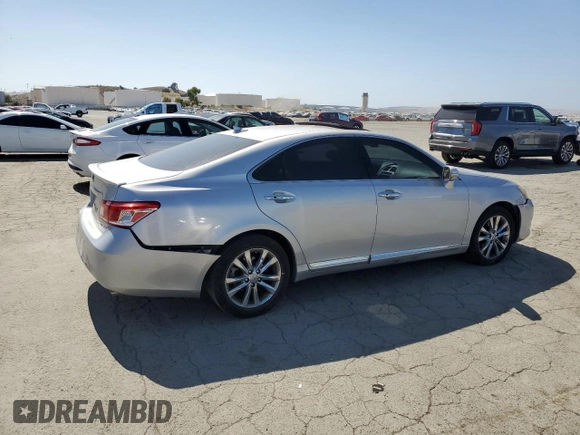 2012 Lexus ES 330 with VIN JTHBK1EG9C2476527, listed as a Copart auction lot 60486325 with 116,165 mi miles and Salvage title. Bid and sale history available at DreamBid. Image 3.