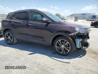 2021 Buick Encore GX Select with VIN KL4MMDSLXMB140422, listed as a Copart auction lot 57485335 with 61,924 mi miles and Salvage title. Bid and sale history available at DreamBid. Image 4.