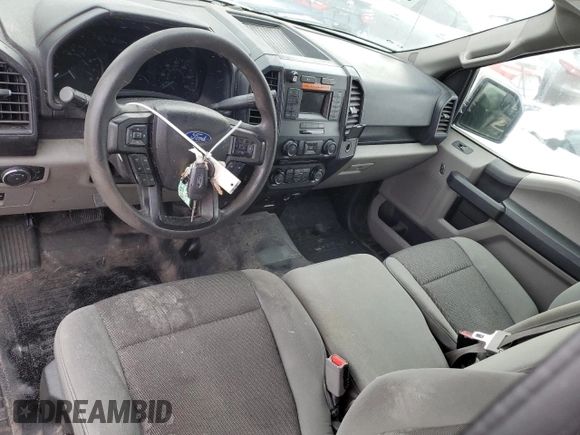 2017 Ford F-150 XL with VIN 1FTEX1C83HKE23955, listed as a Copart auction lot 88550815 with 0 mi miles and Clean Title. Bid and sale history available at carsss.com. Image 8.