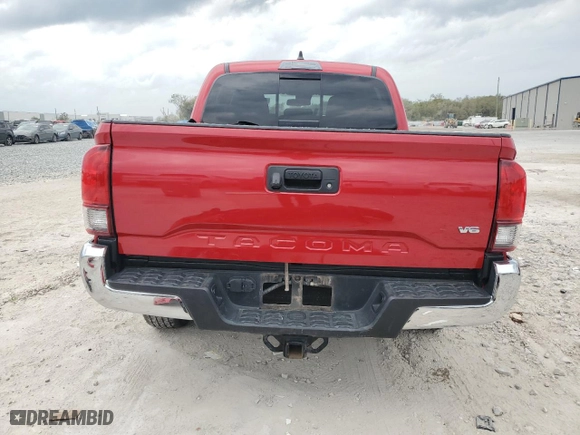 2023 Toyota Tacoma 2WD SR5 with VIN 3TMAZ5CN0PM210569, listed as a Copart auction lot 45880015 with 49,118 mi miles and Salvage Title. Bid and sale history available at carsss.com. Image 6.