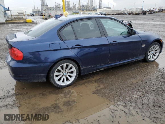 2011 BMW 3 Series 328i xDrive with VIN WBAPK7C50BF087047, listed as a Copart auction lot 49794115 with 0 mi miles and Salvage Title. Bid and sale history available at carsss.com. Image 3.