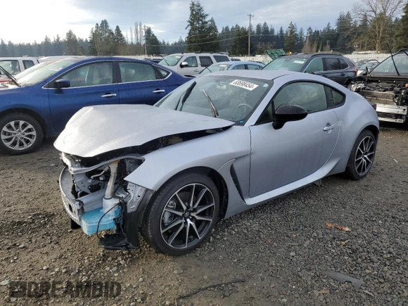 2024 Toyota 86 with VIN JF1ZNBB19R9760940, listed as a Copart auction lot 83698454 with 36 mi miles and Salvage Title. Bid and sale history available at DreamBid. Image 1.