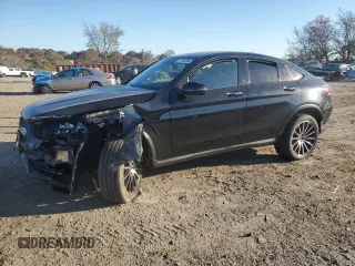 2022 Mercedes-Benz GLC with VIN W1N0J8EB0NG042357, listed as a Copart auction lot 77750184 with 6,007 mi miles and Salvage Title. Bid and sale history available at carsss.com. Image 1.