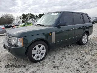2004 Land Rover Range Rover HSE with VIN SALME11454A156859, listed as a Copart auction lot 44732145 with 129,404 mi miles and Clean Title. Bid and sale history available at carsss.com. Image 1.