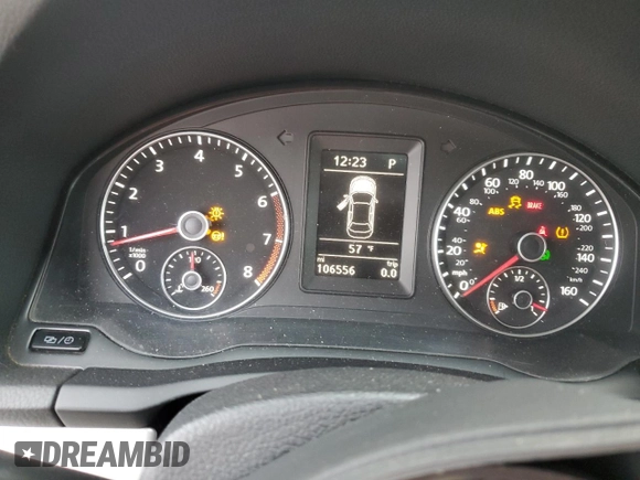 2015 Volkswagen Eos Komfort with VIN WVWBW8AH6FV005693, listed as a Copart auction lot 79176614 with 106,556 mi miles and Salvage Title. Bid and sale history available at DreamBid. Image 9.