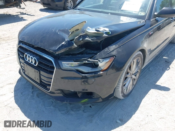 2013 Audi A6 3.0T Premium Plus with VIN WAUGGAFC5DN008487, listed as a IAAI auction lot 42043992 with 168,849 mi miles. Bid and sale history available at carsss.com. Image 6.