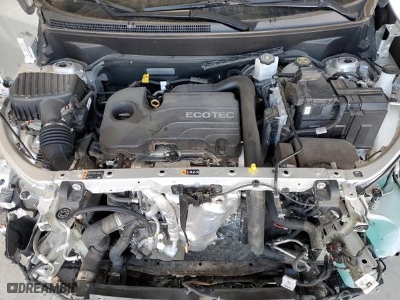 2020 Chevrolet Equinox LT with VIN 3GNAXKEVXLS535020, listed as a Copart auction lot 46544255 with 59,793 mi miles and Salvage Title. Bid and sale history available at carsss.com. Image 12.