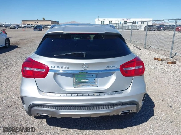 2015 Mercedes-Benz GLA-Class GLA 250 with VIN WDCTG4GB8FJ033607, listed as a IAAI auction lot 41871488 with NaN miles. Bid and sale history available at carsss.com. Image 16.