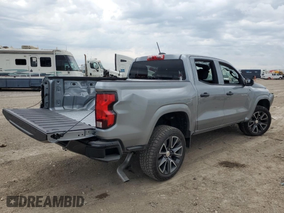 2024 Chevrolet Colorado 2WD Work Truck with VIN 1GCGSBEC7R1313626, listed as a Copart auction lot 55701175 with Not provided miles and Salvage title. Bid and sale history available at DreamBid. Image 3.