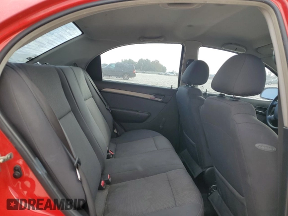 2007 Chevrolet Aveo LS z VIN KL1TD56637B177724, wystawiony jako Copart lot #87205464 z przebiegiem 164 192 mil mil oraz Szkoda całkowita • Salvage title. Historia ofert i sprzedaży dostępna na DreamBid. Obrazek 10.