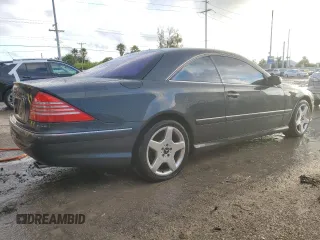 2003 Mercedes-Benz CL 5.0L with VIN WDBPJ75J53A038309, listed as a Copart auction lot 73774364 with Not Provided miles and Salvage Title. Bid and sale history available at carsss.com. Image 3.