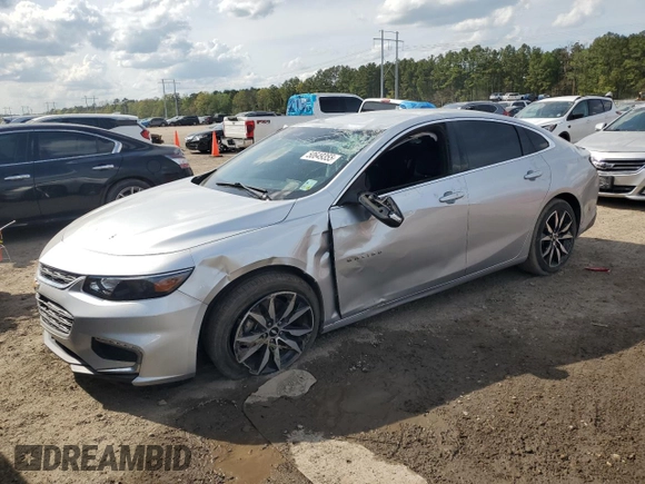 2018 Chevrolet Malibu LT with VIN 1G1ZD5ST5JF278187, listed as a Copart auction lot 50649355 with 83,735 mi miles and Salvage Title. Bid and sale history available at carsss.com. Image 1.