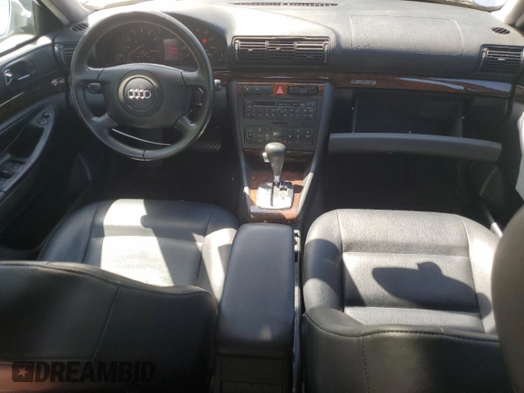 1999 Audi A4 with VIN WAUED28D1XA317865, listed as a Copart auction lot 63471495 with 123,492 mi miles and Clean title. Bid and sale history available at DreamBid. Image 8.