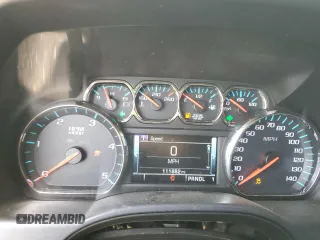 2017 GMC Sierra 2500HD SLT with VIN 1GT12TEY5HF218281, listed as a Copart auction lot 72956534 with 111,882 mi miles and Salvage Title. Bid and sale history available at carsss.com. Image 9.