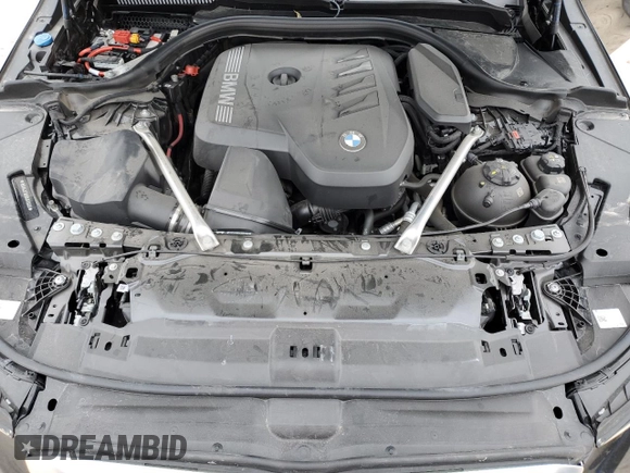 2024 BMW 5 Series 530i with VIN WBA43FJ0XRCR73485, listed as a Copart auction lot 88662895 with 9,405 mi miles and Salvage Title. Bid and sale history available at carsss.com. Image 11.