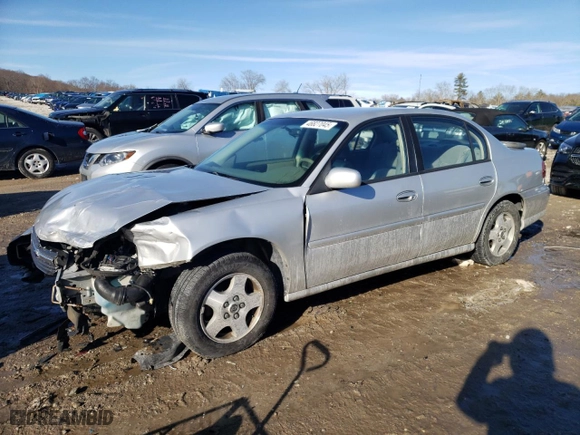 2003 Chevrolet Malibu LS with VIN 1G1NE52J33M645029, listed as a Copart auction lot 46827045 with 0 mi miles and Clean Title. Bid and sale history available at carsss.com. Image 1.