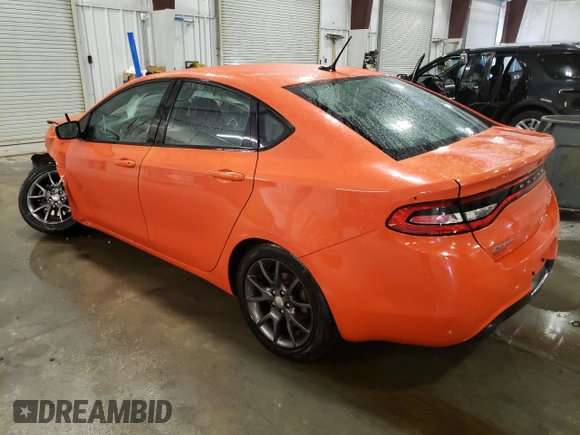 2015 Dodge Dart SXT with VIN 1C3CDFBB6FD300182, listed as a Copart auction lot 49958335 with 227,250 mi miles and Salvage Title. Bid and sale history available at carsss.com. Image 2.
