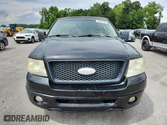 2006 Ford F-150 STX with VIN 1FTRX12W56NA72026, listed as a Copart auction lot 58832185 with 294,727 mi miles and Clean title. Bid and sale history available at DreamBid. Image 5.