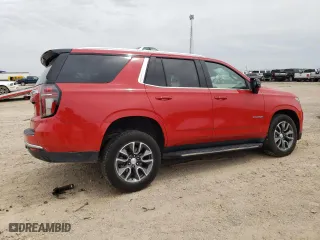 2024 Chevrolet Tahoe LT with VIN 1GNSCNKDXRR172419, listed as a Copart auction lot 53380735 with 20,919 mi miles and Salvage Title. Bid and sale history available at carsss.com. Image 3.