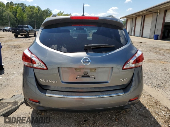2014 Nissan Murano SV with VIN JN8AZ1MU1EW418346, listed as a Copart auction lot 70964464 with 0 mi miles and Clean Title. Bid and sale history available at carsss.com. Image 6.