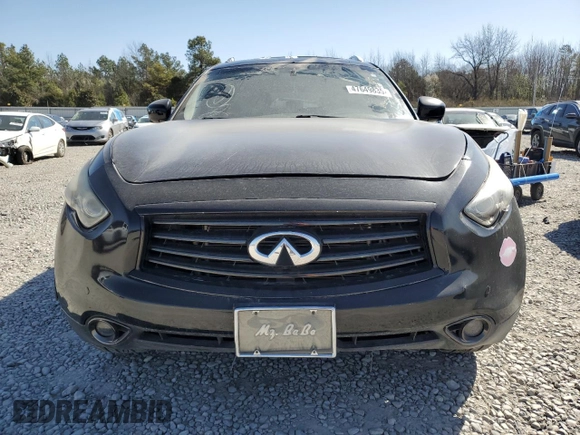 2010 Infiniti FX with VIN JN8AS1MU0AM802905, listed as a Copart auction lot 47649835 with Not Provided miles and Clean Title. Bid and sale history available at DreamBid. Image 5.
