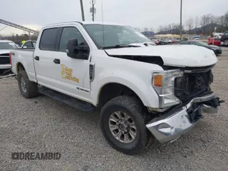 2020 Ford Super Duty F-250 SRW XL with VIN 1FT7W2BT0LEC44433, listed as a IAAI auction lot 41298923 with 162,949 mi miles. Bid and sale history available at carsss.com. Image 1.