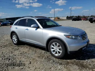 2006 Infiniti FX35 with VIN JNRAS08U16X105314, listed as a Copart auction lot 46481105 with 0 mi miles and Salvage Title. Bid and sale history available at carsss.com. Image 4.