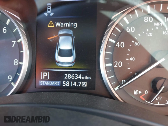 2021 Infiniti Q50 Luxe z VIN JN1EV7BP3MM701871, wystawiony jako IAAI lot #41383333 z przebiegiem 28 634 mil mil oraz . Historia ofert i sprzedaży dostępna na DreamBid. Obrazek 16.
