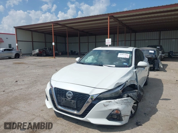 2019 Nissan Altima 2.5 SV with VIN 1N4BL4DV2KN307694, listed as a IAAI auction lot 41867957 with 53,904 mi miles. Bid and sale history available at carsss.com. Image 16.