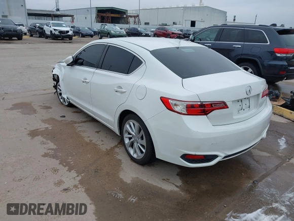 2018 Acura ILX with VIN 19UDE2F36JA004776, listed as a IAAI auction lot 41581090 with 100,094 mi miles and . Bid and sale history available at carsss.com. Image 3.