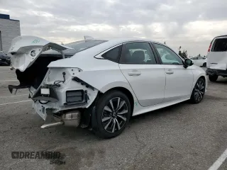 2023 Honda Civic Sedan EX with VIN 2HGFE1F7XPH304448, listed as a Copart auction lot 47848705 with 1,838 mi miles and Salvage Title. Bid and sale history available at carsss.com. Image 3.