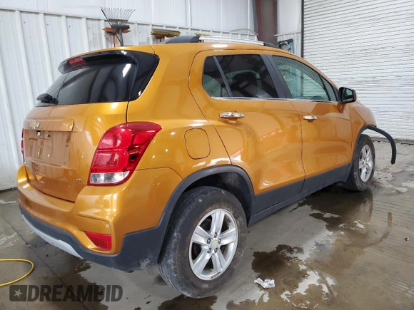 2017 Chevrolet Trax LT with VIN 3GNCJLSB1HL182680, listed as a Copart auction lot 53039245 with 0 mi miles and Salvage Title. Bid and sale history available at carsss.com. Image 3.