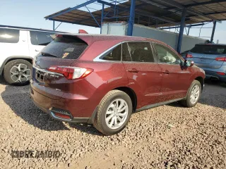 2017 Acura RDX Technology with VIN 5J8TB4H54HL021539, listed as a Copart auction lot 57504095 with 52,339 mi miles and Salvage title. Bid and sale history available at DreamBid. Image 3.
