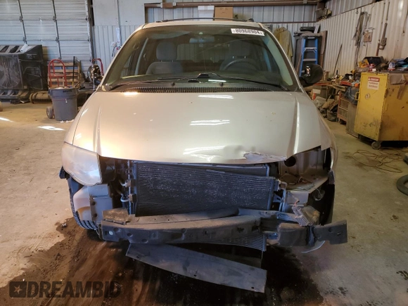 2007 Chrysler Town & Country LWB LX with VIN 2A4GP44R17R147805, listed as a Copart auction lot 80968904 with 88,698 mi miles and Salvage Title. Bid and sale history available at carsss.com. Image 5.